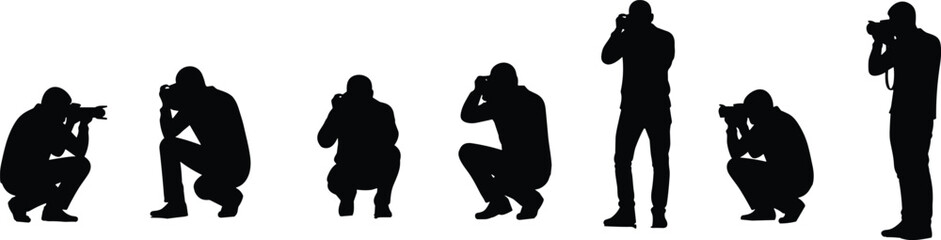 Jazz Band Orchestra Silhouette Vector Set, Musician Playing Instruments, Live Performance, Concert Entertainment, Music Player Graphic © parves's world