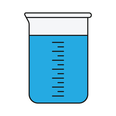 test tube vector illustration