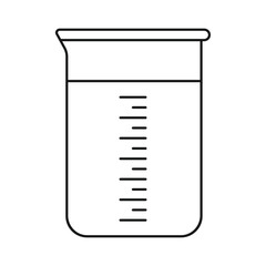 test tube vector illustration