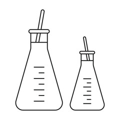test tube vector illustration