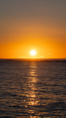 Fototapeta premium sunset over the sea
