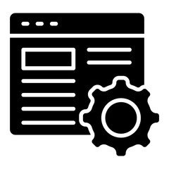 Website optimization icon