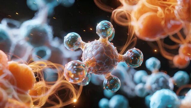 Molecular structure in space