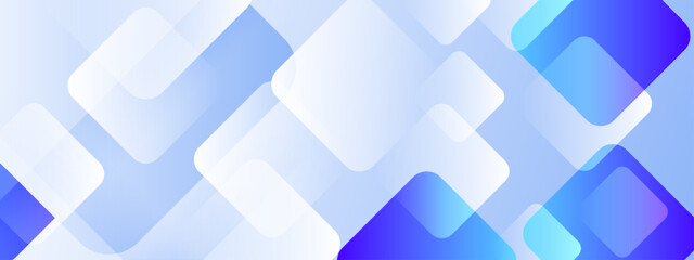 Shades of blue background with superimposed rounded squares