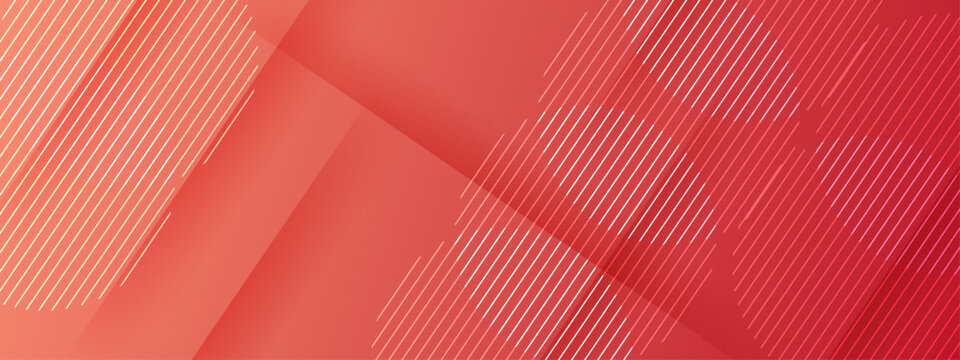 Abstract reddish orange background with diagonal stripes and shapes