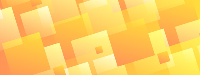 Abstract background filled with yellow and orange colored squares