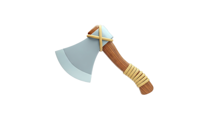 3D Render of a Viking Axe