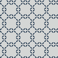 Naklejka premium Light Gray Background With Dark Blue Geometric Pattern abstract