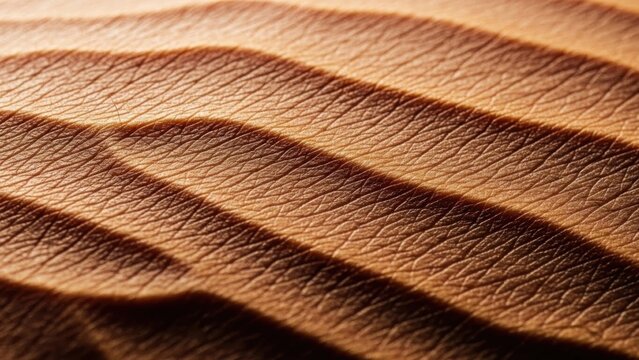 Intricate human skin macro displaying light and shadow interplay on textured epidermal surface