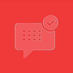 Verified Chat Message Icon