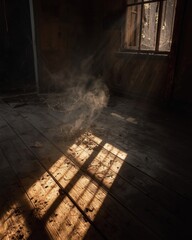 Sunlight streaming through window