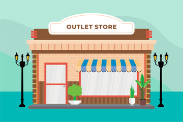 shopping mall or big box store built in contemporary