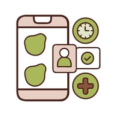 Mobile app task management