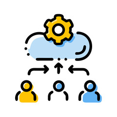 Cloud collaboration with gear