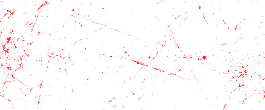 Vector new style red and white scratches scattered dust ink splatter texture scratch