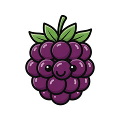 Happy Berry Cartoon. (1)