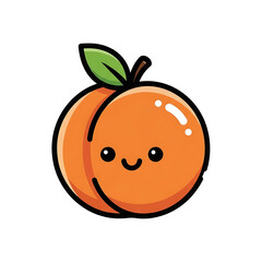 Cute Peach Character. (18)