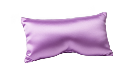 Lavender satin eye mask for sleeping isolated on transparent background