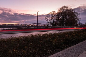 sundown, woda, niebo, krajobraz, rzeka © Krzysztof  Jaworski