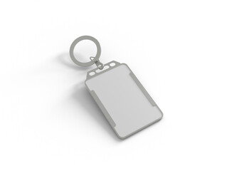 Card Keychain Mockup
