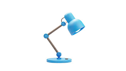 Blue Articulated Desk Lamp