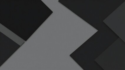 Abstract geometric pattern in shades of gray and black
