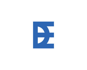 Obraz premium DE ED Logo Design