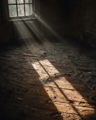 Sunlight streaming through window