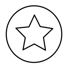 Star vector icon