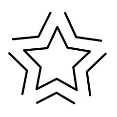 Star vector icon