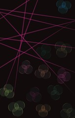 A vibrant and stunning abstract background design