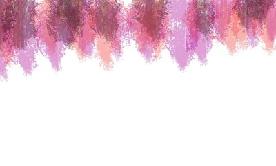 abstract watercolor background and copy space for text isolated on white 