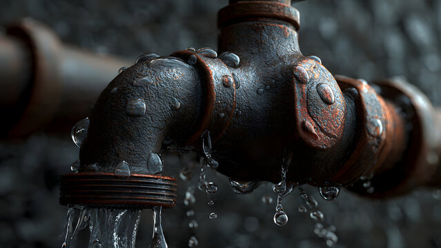 Extreme emergency plumbing scenario showing dedication and urgency