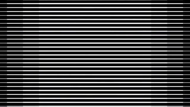 White Matte scanlines moving downwards over black background