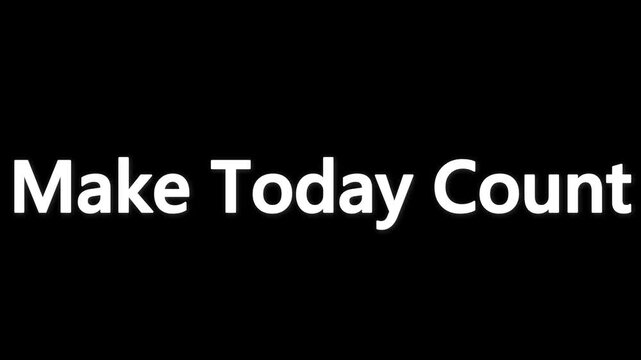Bold white lettering emphatically states coffee time against a solid black background encouraging a brief rest or break for caffeine enjoyment.