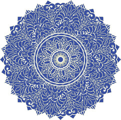round ornamental round lace pattern