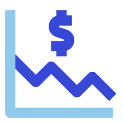 business bluetone icon set