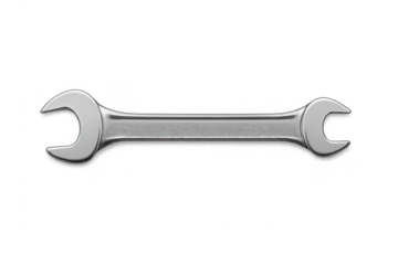 Wrench tool for repair and maintenance on transparent background