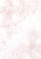 Obraz premium Pink Watercolor Sky