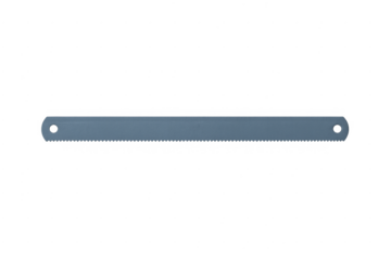 Hacksaw blade for cutting metal and hardware
