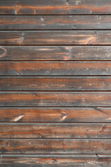 close up of wall made of wooden planks