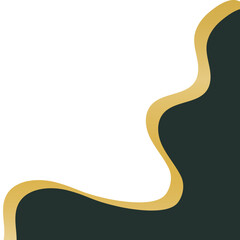 Luxury Curve Corner Illustration