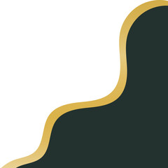 Luxury Curve Corner Illustration