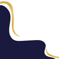 Luxury Curve Corner Illustration