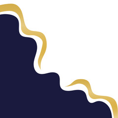 Luxury Curve Corner Illustration