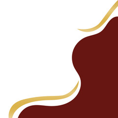 Luxury Curve Corner Illustration