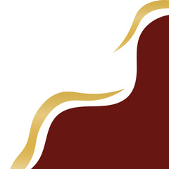 Luxury Curve Corner Illustration