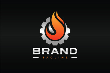 gear fire industry logo