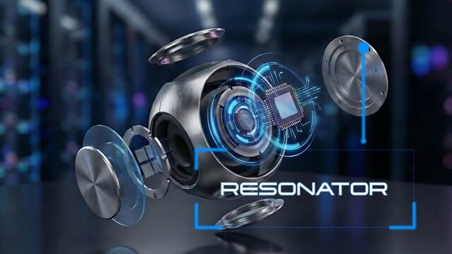 Futuristic 3D Tech HUD Callout Title