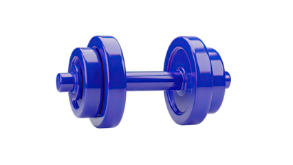 Blue Dumbbell